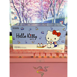 Hello Kitty White Facial Tissue Tissues 200 2 Ply Blue Box 2022 Sanrio Paper